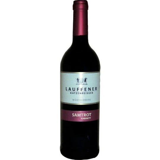 Lauffener Katzenbeisser Samtrot Rotwein Kabinett 0,75L 3 Lauffener Katzenbeisser Samtrot Rotwein Kabinett 0,75L