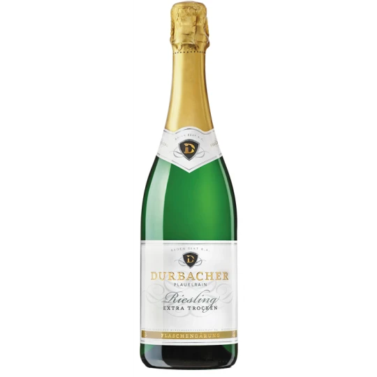 Durbacher Plauelrain Riesling Sekt Extra Trocken 0,75L 3 Durbacher Plauelrain Riesling Sekt Extra Trocken 0,75L