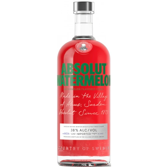 Absolut Watermelon Flavored Vodka 0,7L 3 Absolut Watermelon Flavored Vodka 0,7L