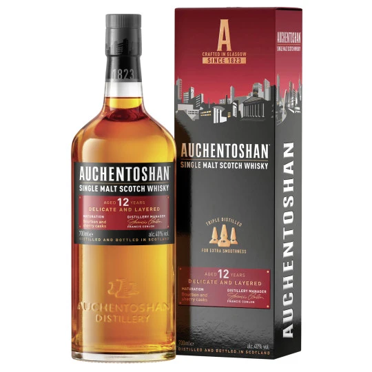 Auchentoshan Whisky 12 Jahre 40% GP 0,7L 3 Auchentoshan Whisky 12 Jahre 40% GP 0,7L