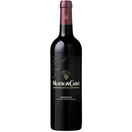 Baron Philippe Rothschild Mouton Cadet Rouge 0,75L 3 Baron Philippe Rothschild Mouton Cadet Rouge 0,75L