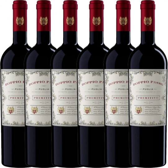 Doppio Passo Primitivo Puglia IGT 6x0,75l KARTON 3 Doppio Passo Primitivo Puglia IGT 6x0,75l KARTON