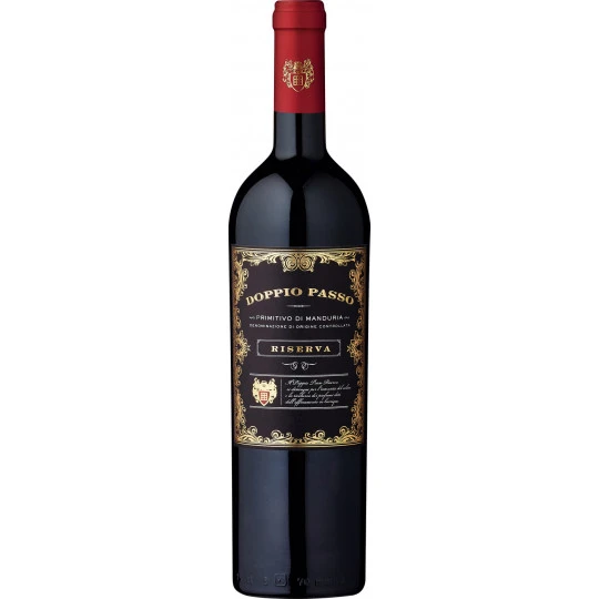 Doppio Passo Primitivo Di Manduria Riserva DOC 0,75L 3 Doppio Passo Primitivo Di Manduria Riserva DOC 0,75L