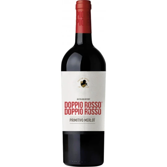 Doppio Rosso Primitivo Merlot IGT 0,75L 3 Doppio Rosso Primitivo Merlot IGT 0,75L
