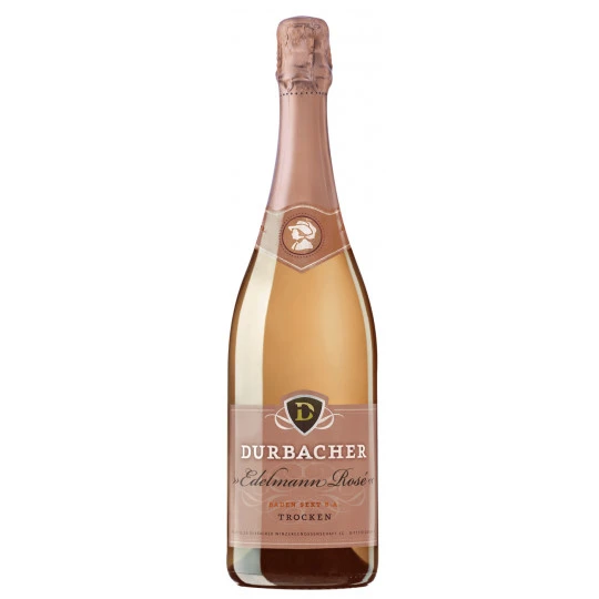 Durbacher Edelmann Rosé Sekt 0,75L 3 Durbacher Edelmann Rosé Sekt 0,75L
