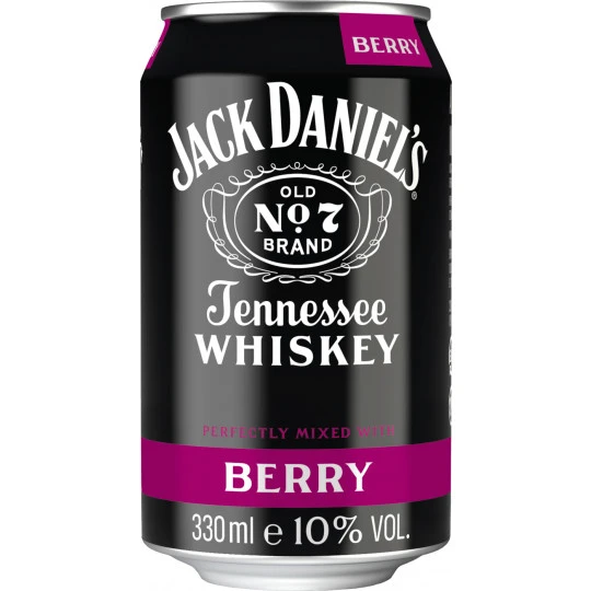 Jack Daniel's Whiskey & Berry 0,33L 3 Jack Daniel's Whiskey & Berry 0,33L