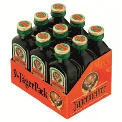 Jägermeister Kräuterlikör Partypackung 9ST 180ML