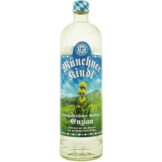 Georg Hemmeter Münchner Kindl Oberbayerischer Gebirgs-Enzian 0,7L 3 Georg Hemmeter Münchner Kindl Oberbayerischer Gebirgs-Enzian 0,7L