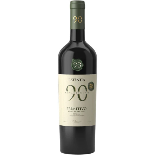 Novantaceppi Bio Primitivo Puglia 0,75L 3 Novantaceppi Bio Primitivo Puglia 0,75L