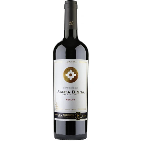 Santa Digna Merlot Reserva 0,75L 3 Santa Digna Merlot Reserva 0,75L