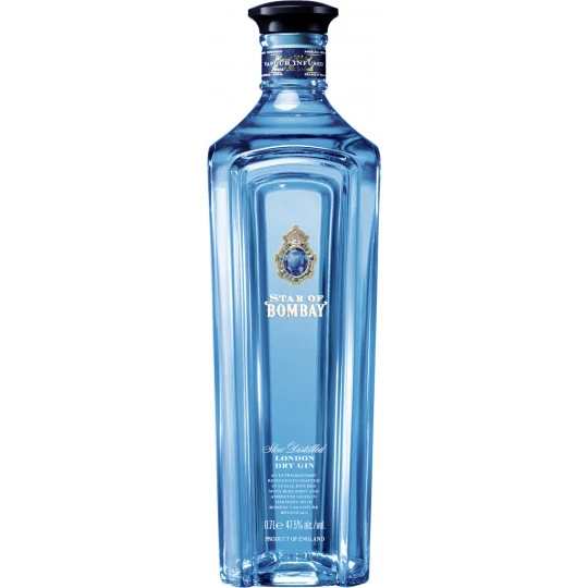 Star Of Bombay London Dry Gin 0,7L 3 Star Of Bombay London Dry Gin 0,7L
