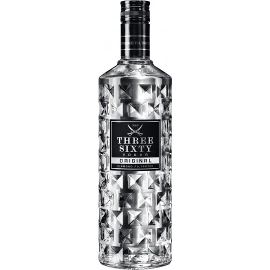 Three Sixty Premium Vodka 0,7L 3 Three Sixty Premium Vodka 0,7L